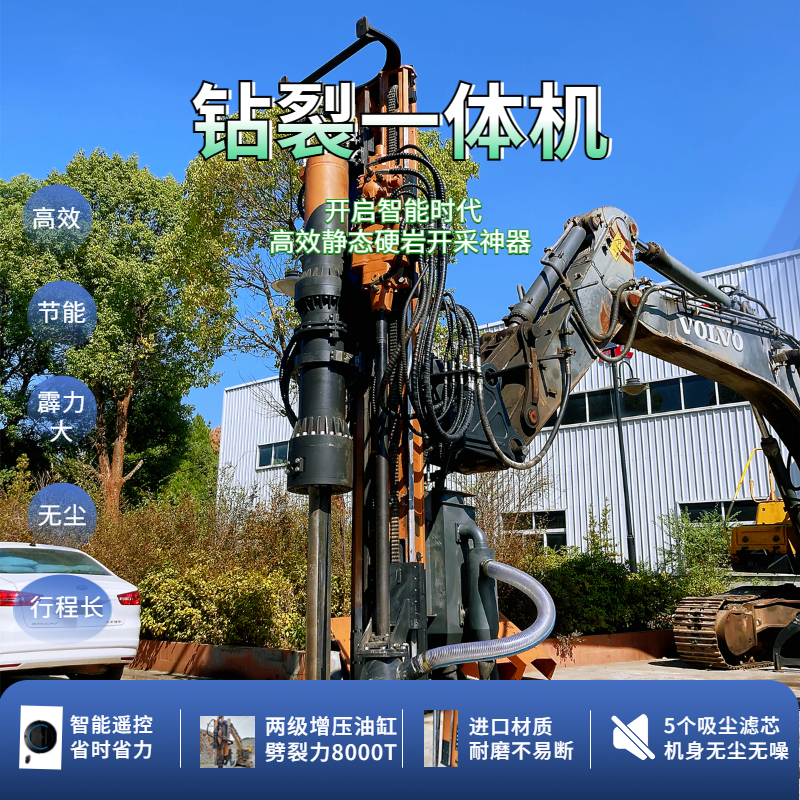 巖石鉆裂機(jī)、鉆劈機(jī)未來(lái)發(fā)展走向如何？