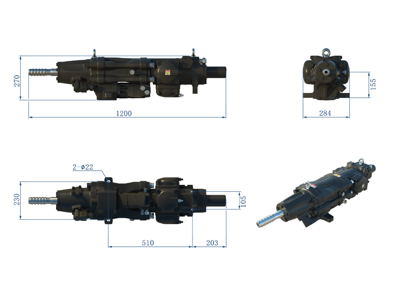 LEM16E液壓鑿巖機 LEM16E液壓鑿巖機